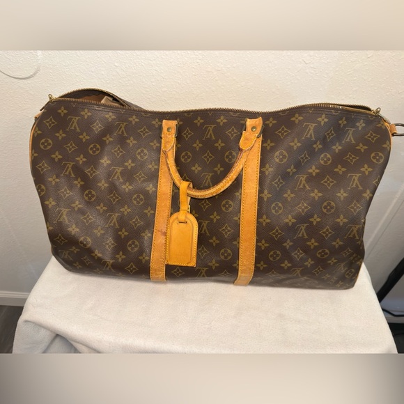 Louis Vuitton Monogram Duffel Bag Bandoulier - Picture 1 of 5